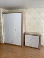 Шкаф для одежды распашной с полками 140,8х54,2х219 см