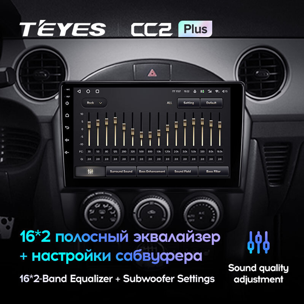 Teyes CC2 Plus 9" для Mazda MX-5 III 3 NC 2008-2015