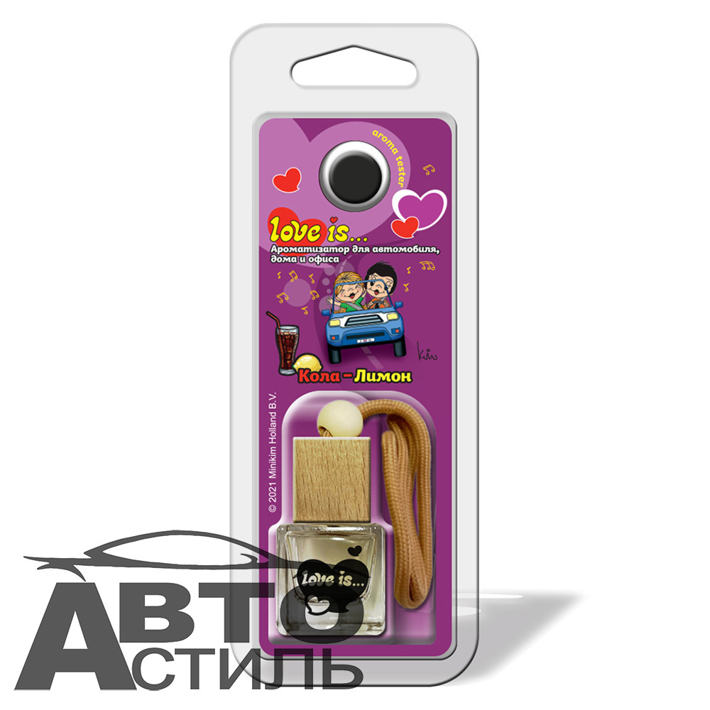 Ароматизатор бочонок Aroma Riche Love is (ARLV-6) - КОЛА-ЛИМОн