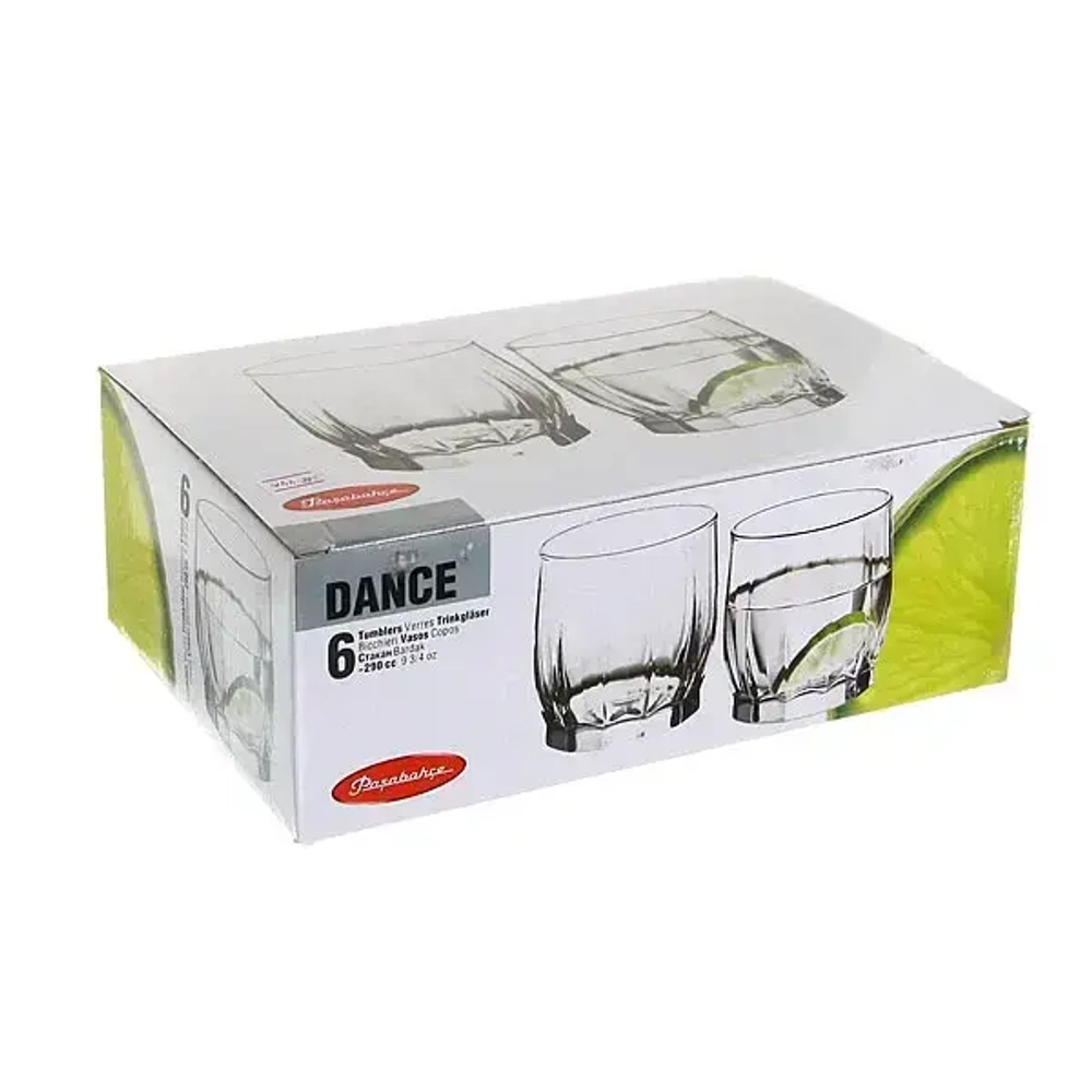 Набор стаканов 6шт 290мл «Данс» 42865