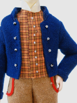 Кукла коллекционная в мужском костюме, Швеция