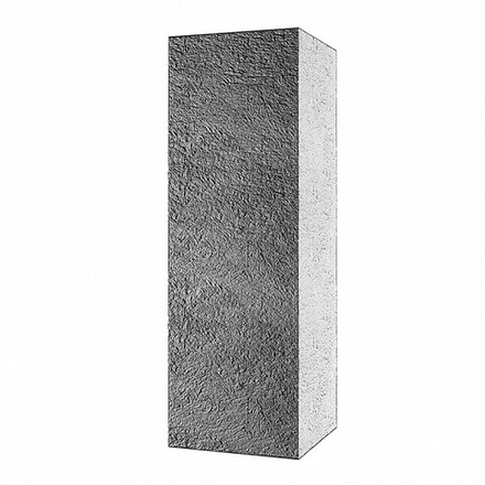 Кашпо COLONNA SILVER MAX 30x30x90