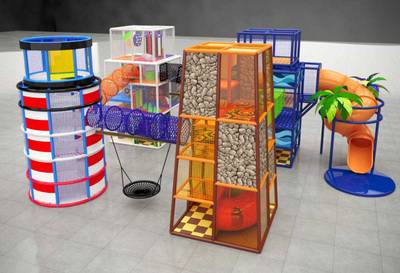 Детский игровой лабиринт "Фантазиленд"