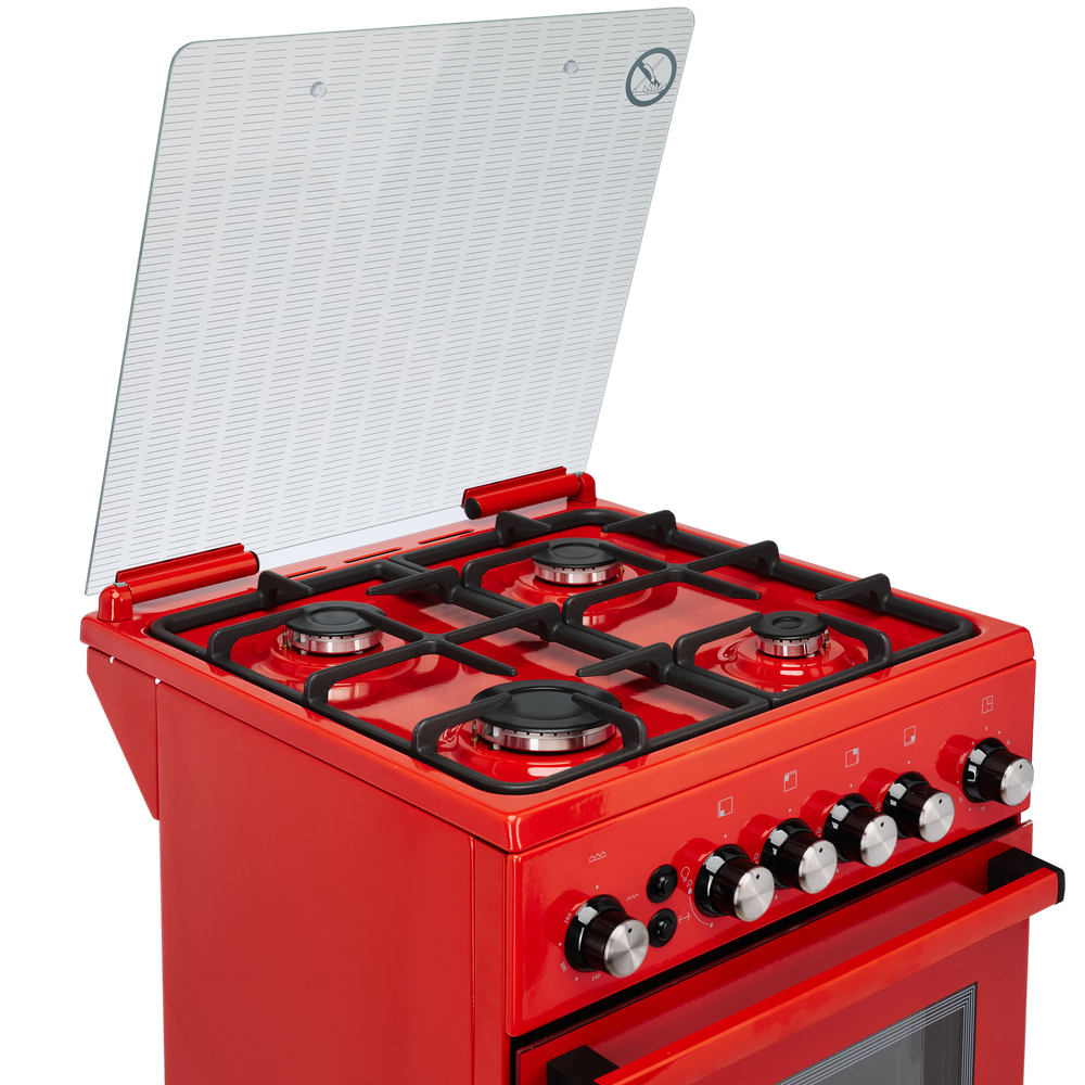 Газовая плита DE LUXE 5040.40г (кр) ЧР-017