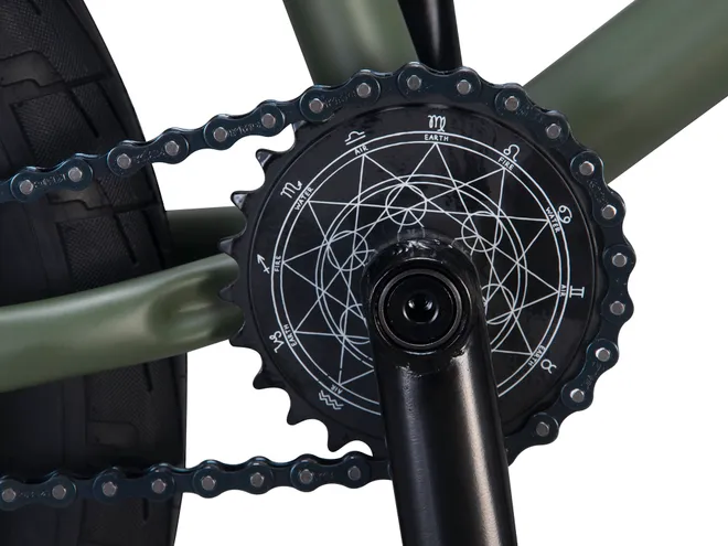BMX Велосипед Karma Zodiac 18" 2021 Оливковый