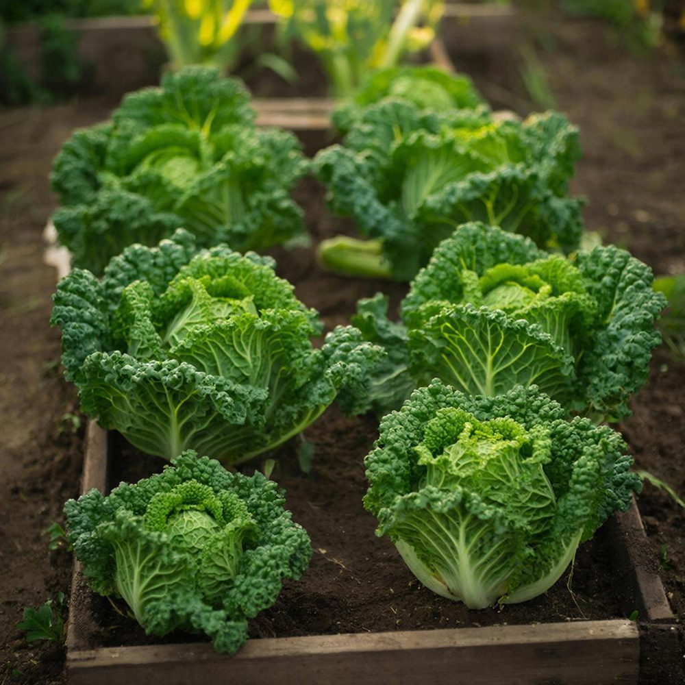 Капуста савойская зелёная 4гр.