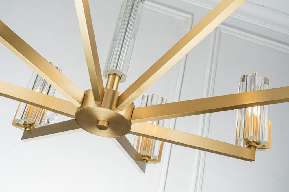 Подвесная люстра Belfast Malone 6035-8 BR CL