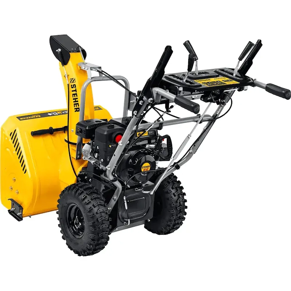 STEHER GST-772E снегоуборщик бензиновый 7 л.с. ковш 72 см, выброс 12 м, 6 вперед/2 назад