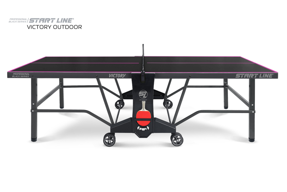 Стол теннисный VICTORY 6 Всепогодный Black