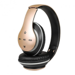 Наушники Bluetooth 5.0 Pangpai P351 LED Gold