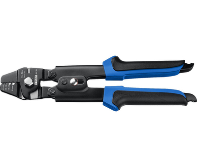 ЗУБР Кот-25, 250 мм, обжимные клещи для тросовых зажимов, Профессионал (23347)