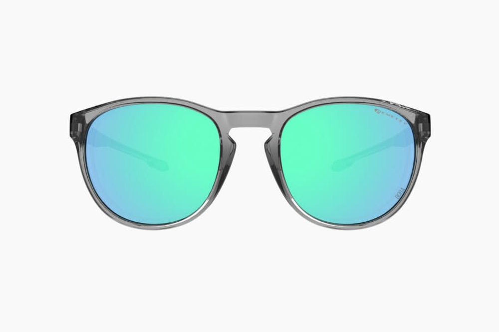 Спортивные очки Demetz Improve / Mat Black Purple Polarized With Green Revo Cat.3