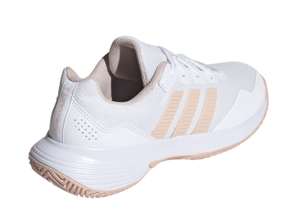 Женские теннисные кроссовки Adidas GameCourt 2 W - white/blue pink/white