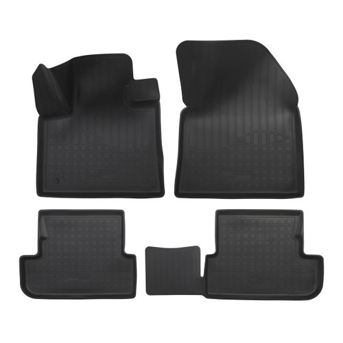 Ковры в салон Norplast для Peugeot 3008 II (2020-), Черный, арт.NPA11-C64-325