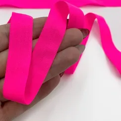 Бейка отделочная розовый неон 15 мм, Китай