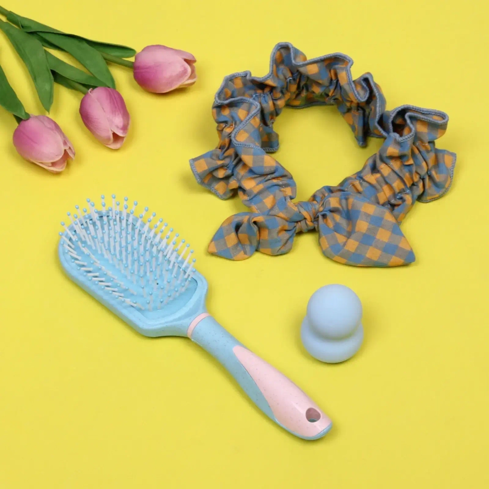 Набор косметический с повязкой и спонжем»Beauty Home», цвет микс, 13,5*25*4см