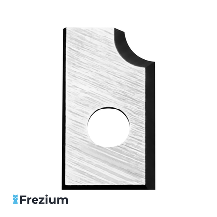 Сменная твердосплавная пластина для радиусной фрезы (15.9x9x1.5 R4)