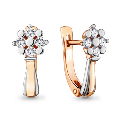 942584к Серьги из Золота с бриллиантами