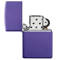 Зажигалка фиолетовая матовая Zippo Classic Purple Matte