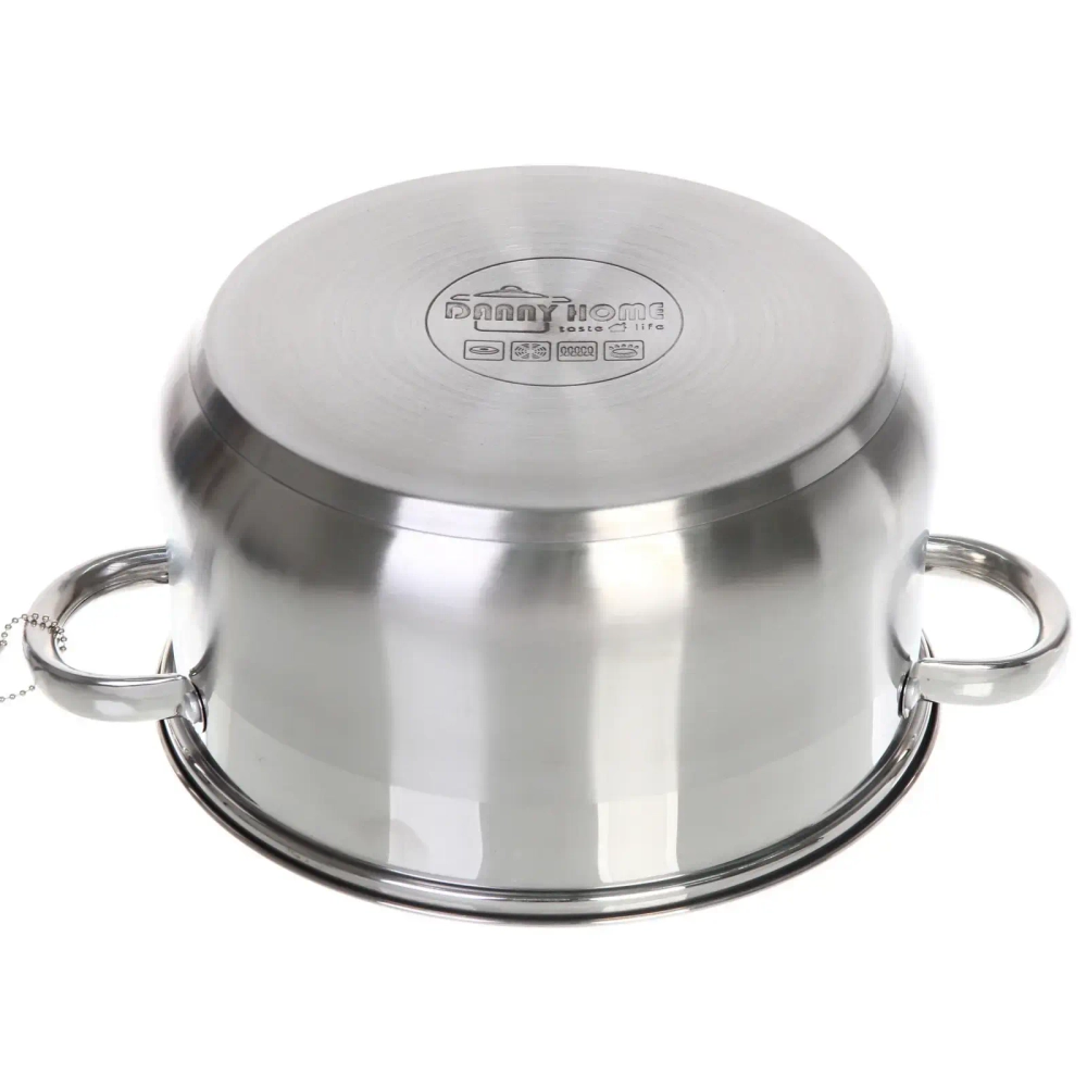 Кастрюля из нержавеющей стали BARBARA 5,8л, индукция, DH08-24