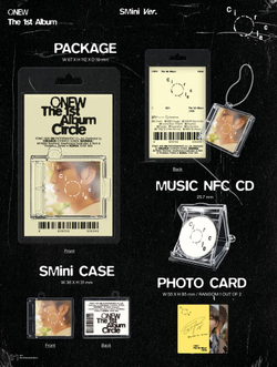 Альбом ONEW - Circle 1st Album SMiNi (Smart Album)