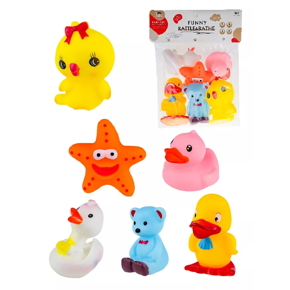 Набор для купания Funny Rattle&Bathe