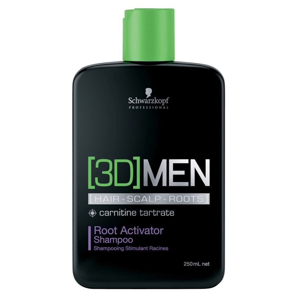Schwarzkopf Professional Шампунь активатор роста волос - очищение 3D MEN 250 мл