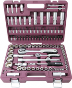 Набор инструмента универсальный 1/4", 1/2"DR TS108