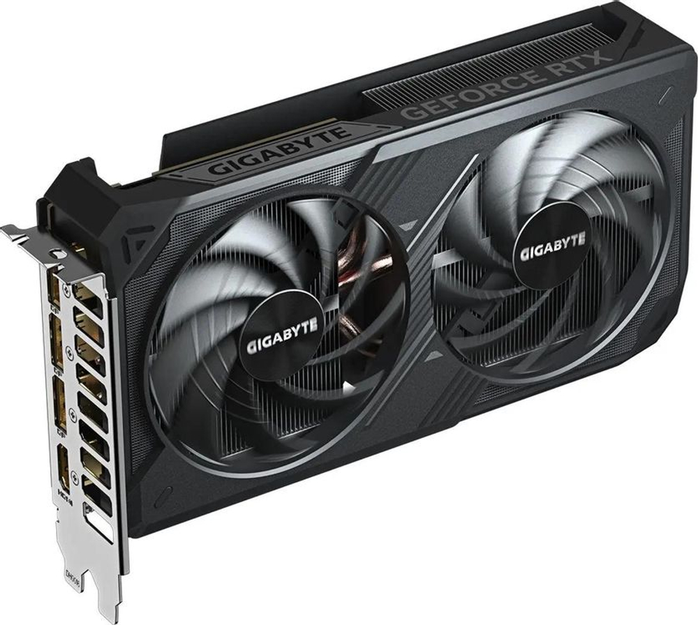 Видеокарта Gigabyte NVIDIA  GeForce RTX 5060TI GV-N506TWF2-8GD 1.0 8ГБ Windforce, GDDR7, Ret