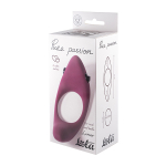 Бордовое эрекционное виброкольцо 3,5см Lola Games Pure Passion Lunar Wine red 1305-02lola