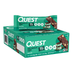 Quest Nutrition, протеиновый батончик, с кусочками мятного шоколада, 12 батончиков по 60 г (2,12 унции)