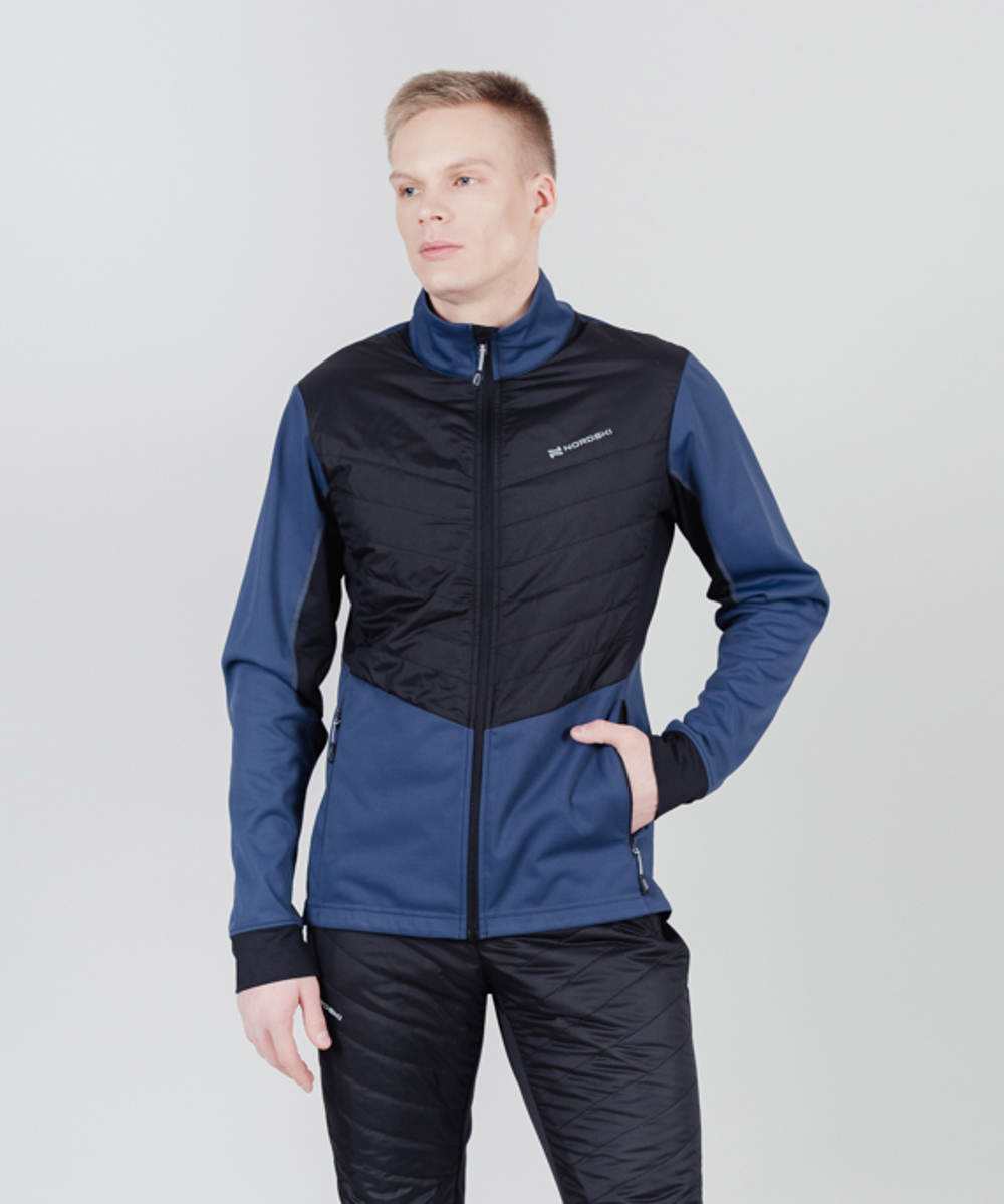 Куртка NORDSKI Hybrid Blue/Black, NSM855710