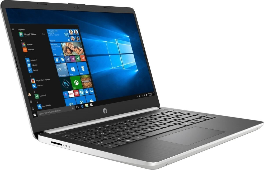 Ноутбук HP 14s-dq0044ur (3B3L5EA) 14;(1920x1080)IPS/ Pen-N5030(1.1ГГц)/ 4Гб/ 256Gb SSD/ UHD Graphics/ нет DVD/ Win10 / Черный