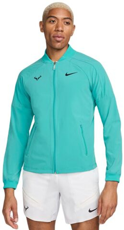 Мужская теннисная кофта Nike Court Dri-Fit Rafa Jacket - зеленый