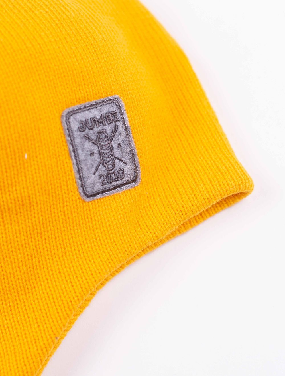 Шапка весенняя/осенняя вязаная ОРЕО (Горчица)