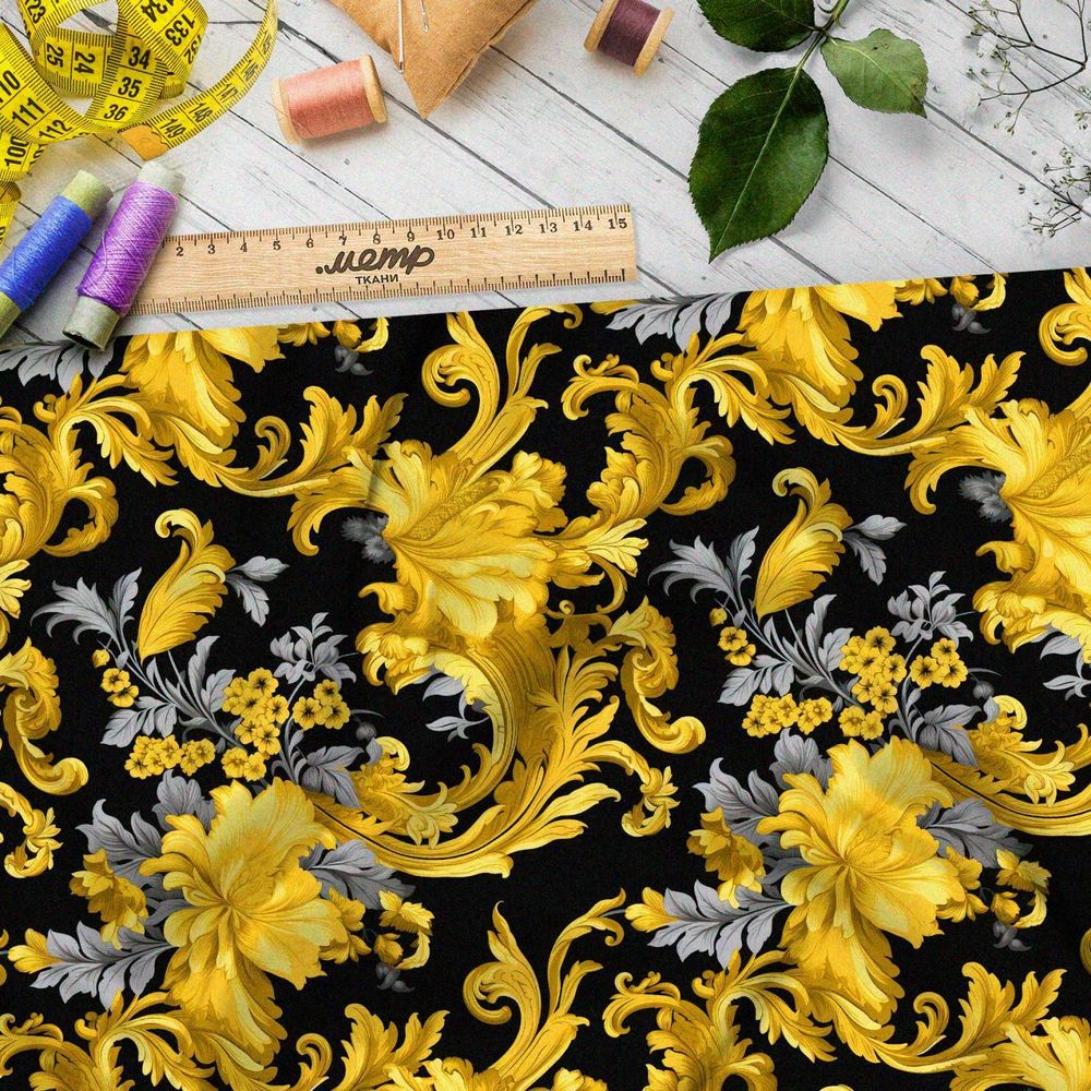 Ткань премиум Оксфорд 600D фантазийный узор