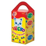 Тесто для лепки КРОХА 4 цв 280г