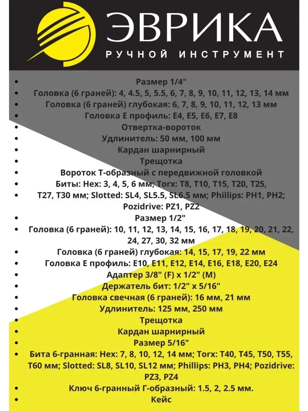 Набор инструментов в багажник автомобилисту
