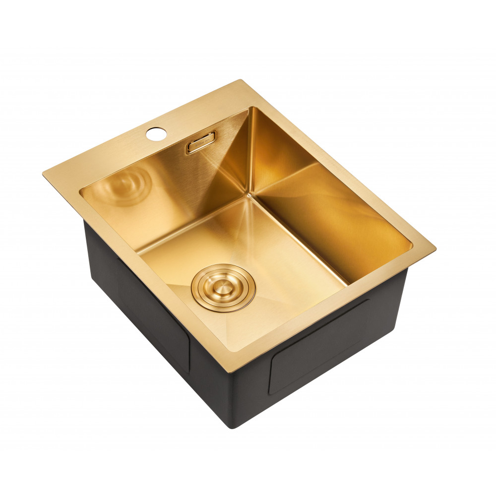Мойка для кухни MILACIO Denia  41 Steel MC.77468 золото