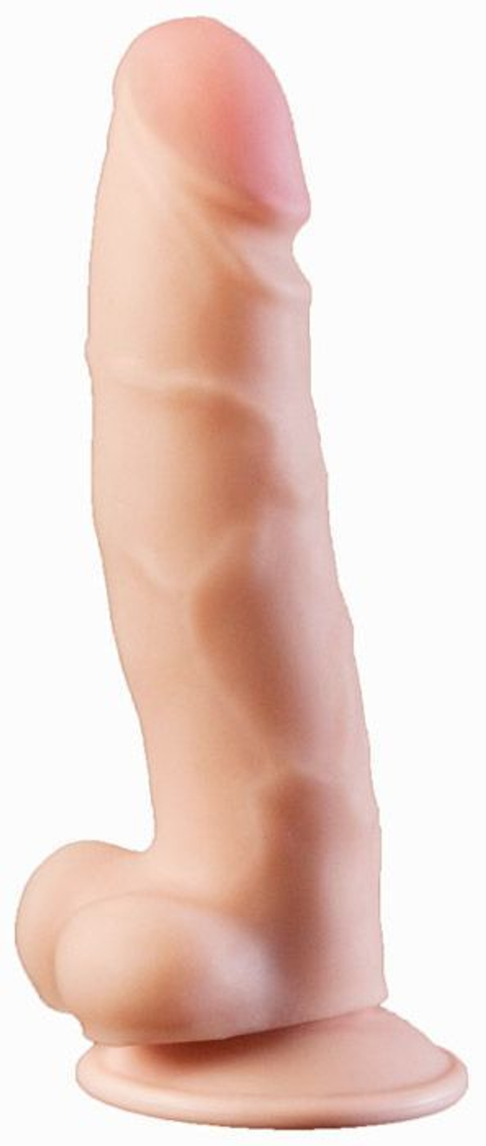 Фаллоимитатор LOVETOY на присоске 19 см – выраженный рельеф