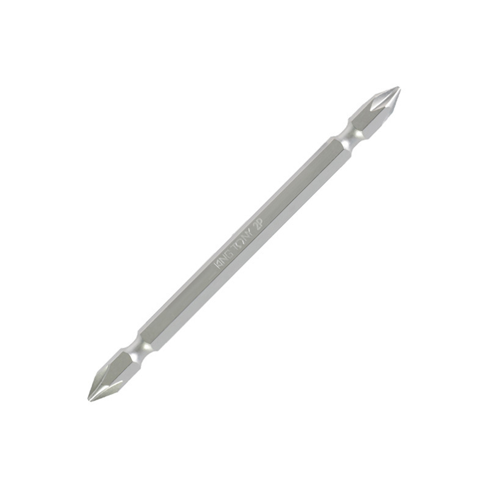 KING TONY (131102P) Вставка (бита) двусторонняя 1/4", L = 110 мм, Phillips, PH2