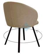 Стул DikLine 258 поворотный опоры чёрные