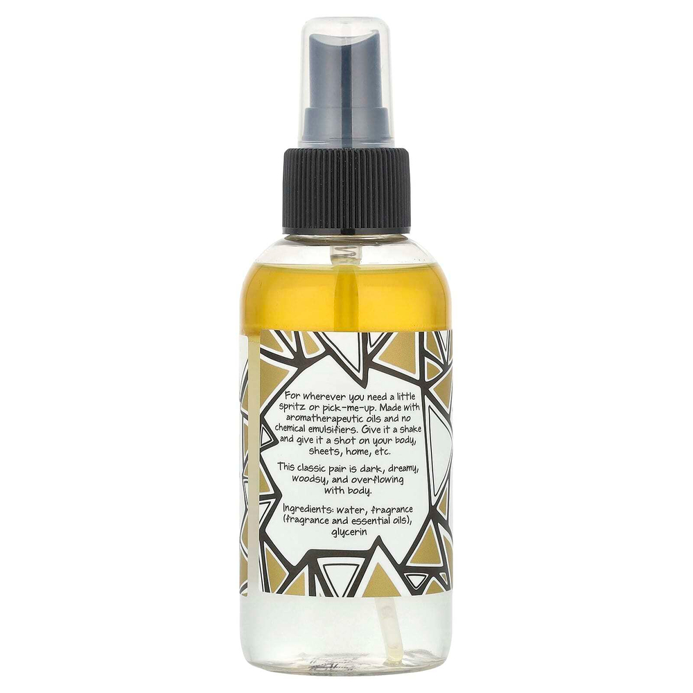 ZUM, Zum Mist, ароматерапевтический спрей для комнаты и тела, Frankincense & Myrrh (ладан и мирра), 118 мл (4 жидк. унции)