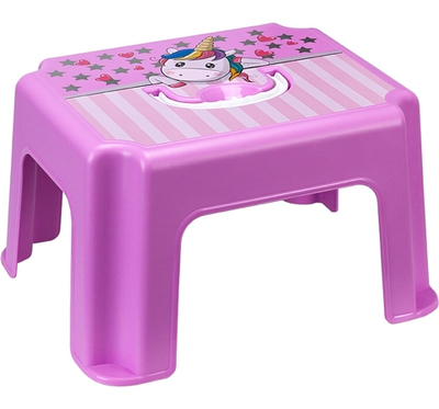 Табурет-подставка детский с ручкой "Веселые картинки" М2290