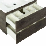 Тумба с раковиной BelBagno ALBANO 2C SO CER 105 Rovere Vintage Bianco