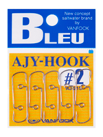 Крючок офсетный VANFOOK AJ-21S #4 silver; 10 шт