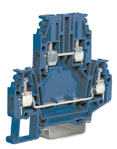 DBC.4 (Ex)i Клемма проходная 4 кв.мм., 2 уровня, винт