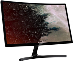 Монитор Acer 24;; ED242QRAbidpx 1920x1080 VA LED 144Гц 4ms Curved FreeSync DVI HDMI DisplayPort