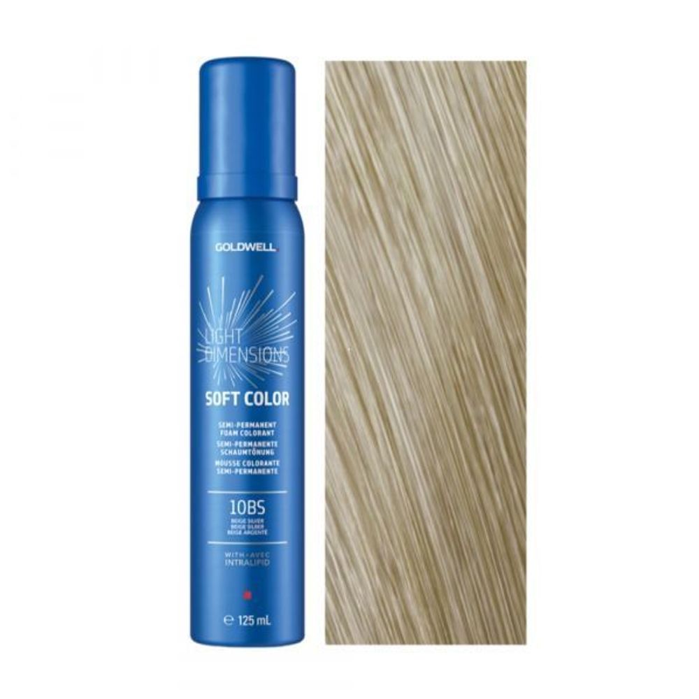 Goldwell LightDimensions Soft Color - Мягкая тонирующая пенка для волос 10BS 125мл