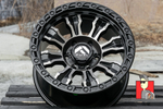 Комплект дисков Fuel Off-Road FBX 087-7 17x9 et0 6x139.7